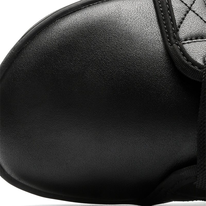 Customization Men's Largest Size PU Barefoot Shoes Wide Toe Natural Footwear Comfort Fit Shoes