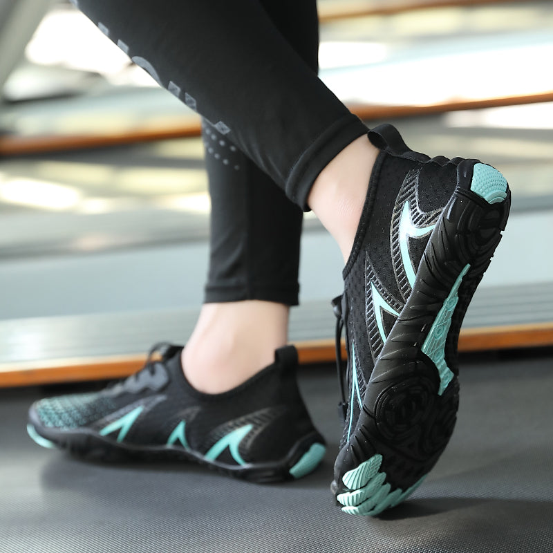 Unisex Quick-Dry Aqua Shoes - Barefoot Slip-On Sneakers for Fitness and Outdoor Activities