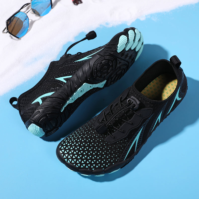 Unisex Quick-Dry Aqua Shoes - Barefoot Slip-On Sneakers for Fitness and Outdoor Activities