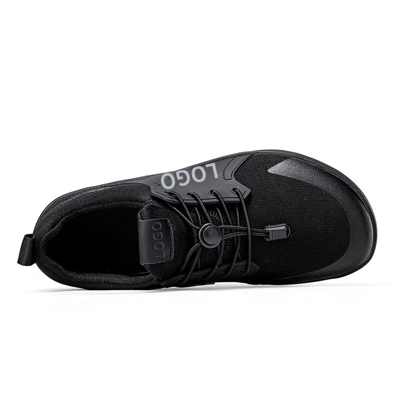 Men's Wide Toe Barefoot Shoes with Drawstring Non-Slip Breathable for Natural Movement Wholesale Available