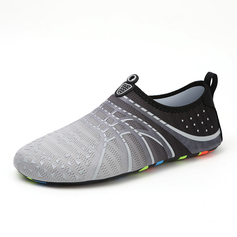 Customized Adult Quick-Dry Non-Slip Beach Shoes with Soft Sole & Buckle – Ideal for Casual Wading