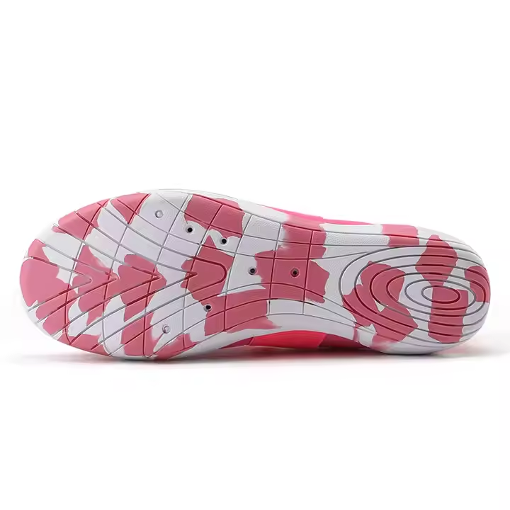 Customized Elastic Band Logo for Women's Aqua Shoes Breathable Casual Shoes for Water Aerobics