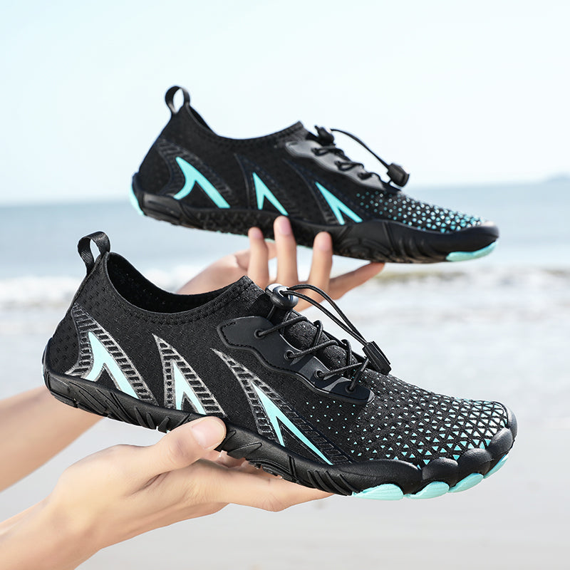 Unisex Quick-Dry Aqua Shoes - Barefoot Slip-On Sneakers for Fitness and Outdoor Activities