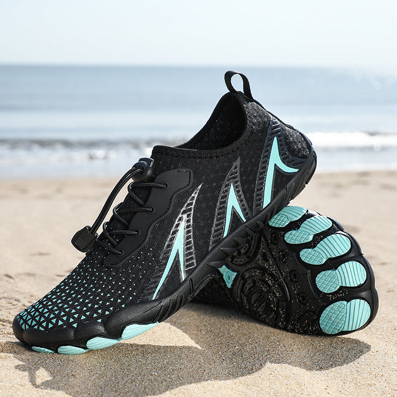 Unisex Quick-Dry Aqua Shoes - Barefoot Slip-On Sneakers for Fitness and Outdoor Activities