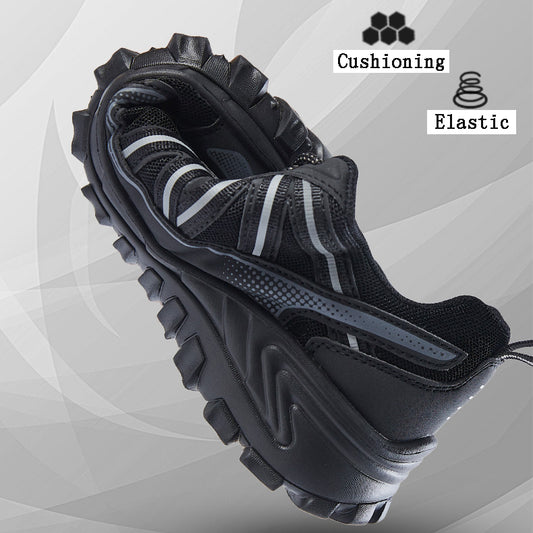 Factory Customized OEM ODM Men's Casual Sneakers: Hiking with Reflective Stripes Graphene Sole Wear-Resistant Breathable Shock Absorption and Non-Slip Features