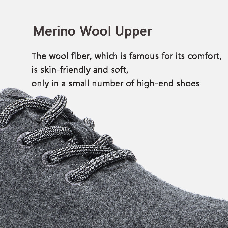 Customized logo lace-up cashmere graphene sole insole comfort antimicrobial running shoes OEM ODM