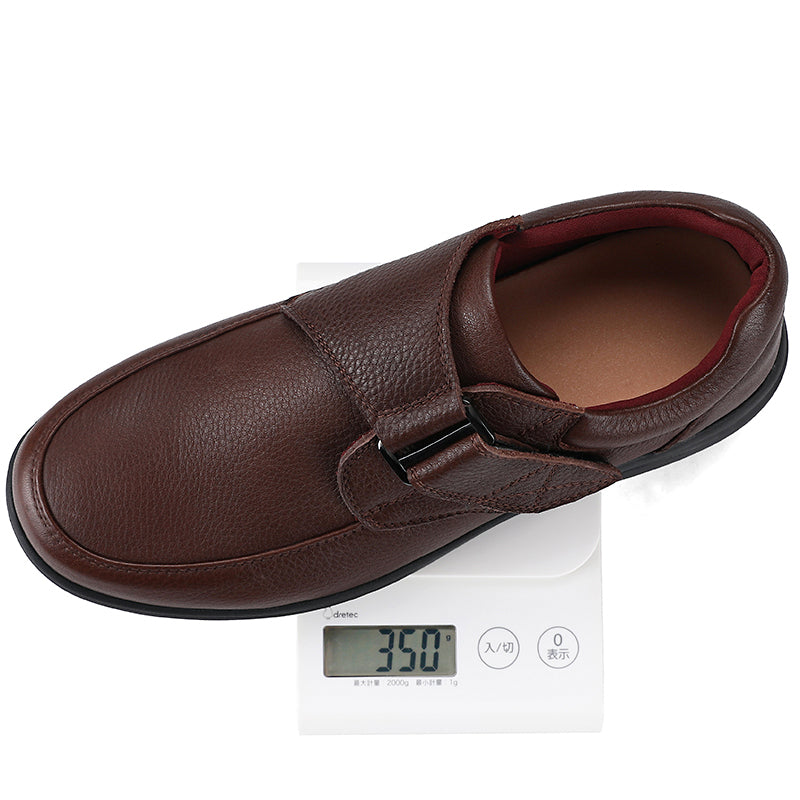 Customized Diabetic Shoes for Men: Extra Wide Large Size Leather Arch Support and Functional Design – Factory OEM ODM