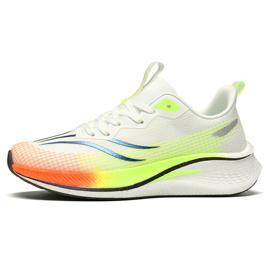 Custom Logo Carbon Plate Sports Running Shoes for Women - Soft Sole Warm Athletic Footwear