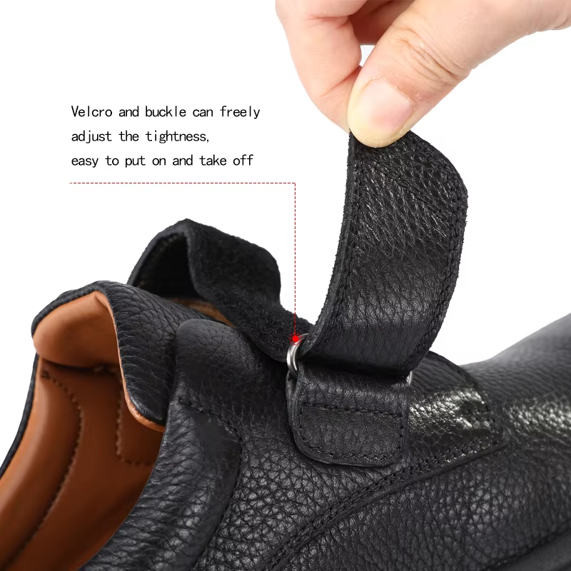 Breathable diabetic walking shoe with non-slip sole