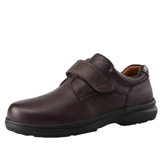 Bulk extra wide shoes with leather, EVA & Velcro