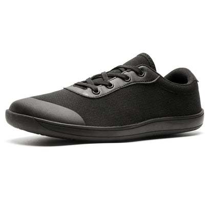 Wholesale Wide Toe Barefoot Shoes For Men With Grip Lace Up Trail Barefoot Running Shoes