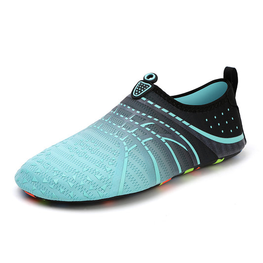 Customized Adult Quick-Dry Non-Slip Beach Shoes with Soft Sole & Buckle – Ideal for Casual Wading