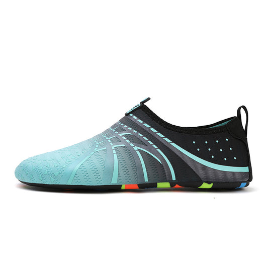 Customized Adult Quick-Dry Non-Slip Beach Shoes with Soft Sole & Buckle – Ideal for Casual Wading