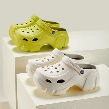 EVA Garden Clogs for Women - Breathable Soft Sole Beach Slippers and Summer Sandals