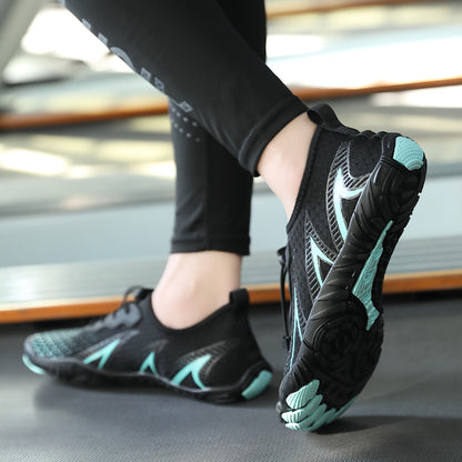 Unisex Quick-Dry Aqua Shoes - Barefoot Slip-On Sneakers for Fitness and Outdoor Activities