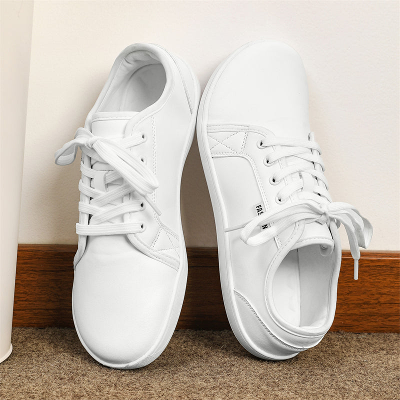 Customization Men's Largest Size PU Barefoot Shoes Wide Toe Natural Footwear Comfort Fit Shoes