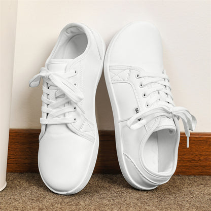 Customization Men's Largest Size PU Barefoot Shoes Wide Toe Natural Footwear Comfort Fit Shoes