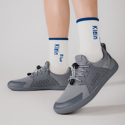 Men's Wide Toe Barefoot Shoes with Drawstring Non-Slip Breathable for Natural Movement Wholesale Available