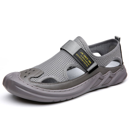 Unisex Lightweight Mesh Outdoor Sandals with Anti Slip Rubber Sole and Breathable Design
