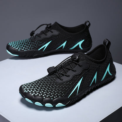 Unisex Quick-Dry Aqua Shoes - Barefoot Slip-On Sneakers for Fitness and Outdoor Activities