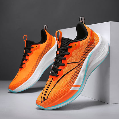 Hot-Selling Men’s Trendy Casual Running Shoes - Breathable All-Season Walking and Sports Sneakers
