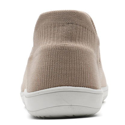 Customized Logo Minimalist Barefoot Sock Shoes for Mens Wide Toe Box Quick Dry Fly Knit Natural Footwear