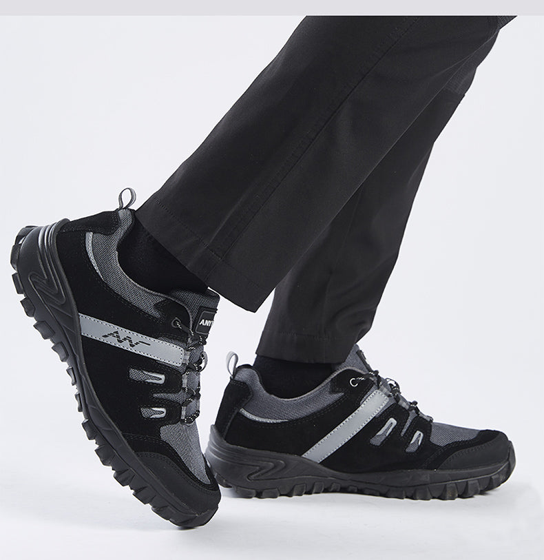 Factory Customized Men's Hiking Outdoor Sneakers Graphene Sole Lightweight Anti-slip Mountaineering Hiking Walking Hiking OEM ODM