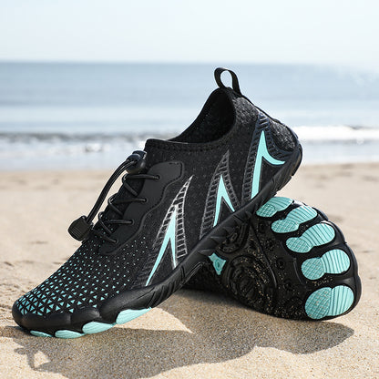 Unisex Quick-Dry Aqua Shoes - Barefoot Slip-On Sneakers for Fitness and Outdoor Activities