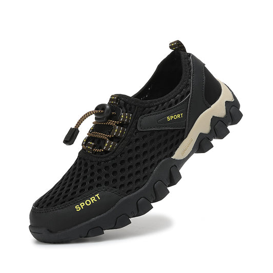 Men’s Breathable Mesh Wading and Mountaineering Shoes | Lightweight Spring Outdoor Sports Footwear