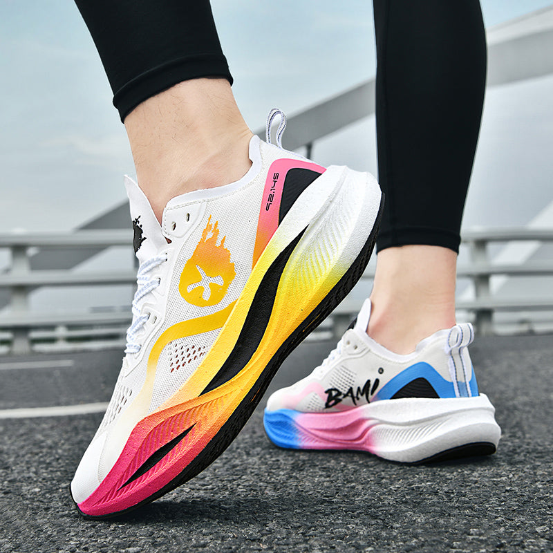 Premium Carbon Plate Running Shoes for Men and Women - Waterproof Non-Slip Fashion Sneakers