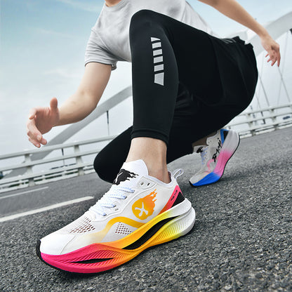 Premium Carbon Plate Running Shoes for Men and Women - Waterproof Non-Slip Fashion Sneakers
