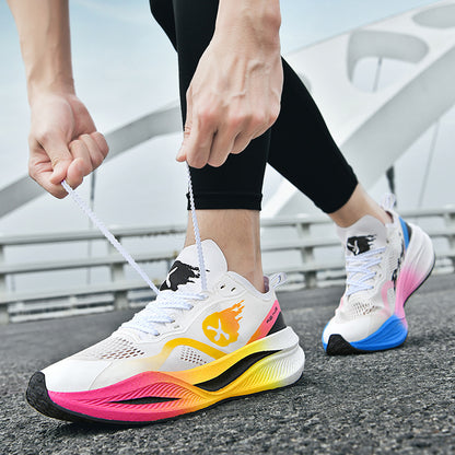 Premium Carbon Plate Running Shoes for Men and Women - Waterproof Non-Slip Fashion Sneakers