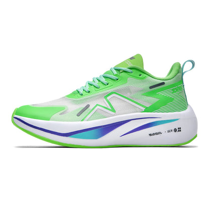 Men’s Breathable Carbon Plate Running Shoes - Lightweight Anti-Slip Sports Sneakers for Jogging