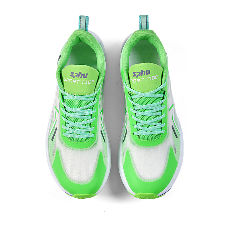 Men’s Breathable Carbon Plate Running Shoes - Lightweight Anti-Slip Sports Sneakers for Jogging