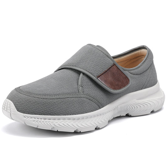 OEM ODM Diabetic Shoes Large Size Wide Toe Box Breathable Shoes with Arch Support Insole Walking Shoes