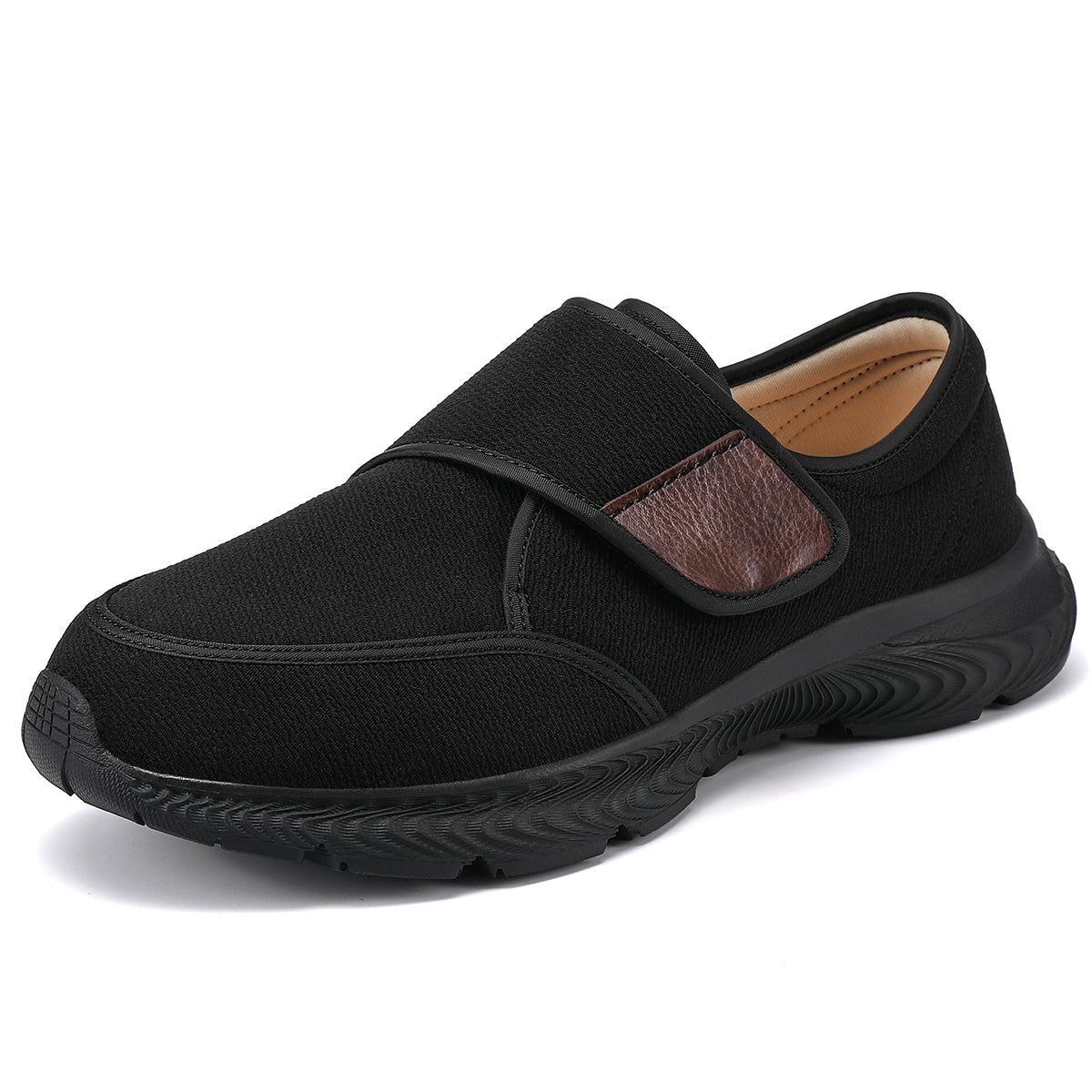OEM ODM Diabetic Shoes Large Size Wide Toe Box Breathable Shoes with Arch Support Insole Walking Shoes