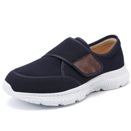 OEM ODM Diabetic Shoes Large Size Wide Toe Box Breathable Shoes with Arch Support Insole Walking Shoes