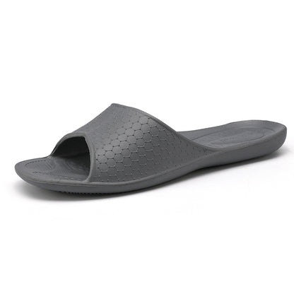 Customized Graphene Deodorant Antibacterial Adult Home Slippers Comfortable Soft  Shower  shoes OEM ODM