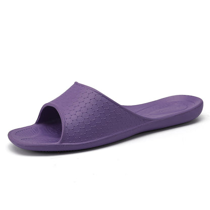 Customized Graphene Deodorant Antibacterial Adult Home Slippers Comfortable Soft  Shower  shoes OEM ODM