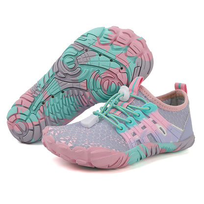 Kids Aqua Water Shoes – Lightweight Breathable Beach Sneakers for Boys & Girls | Outdoor Quick-Dry Swim Shoes