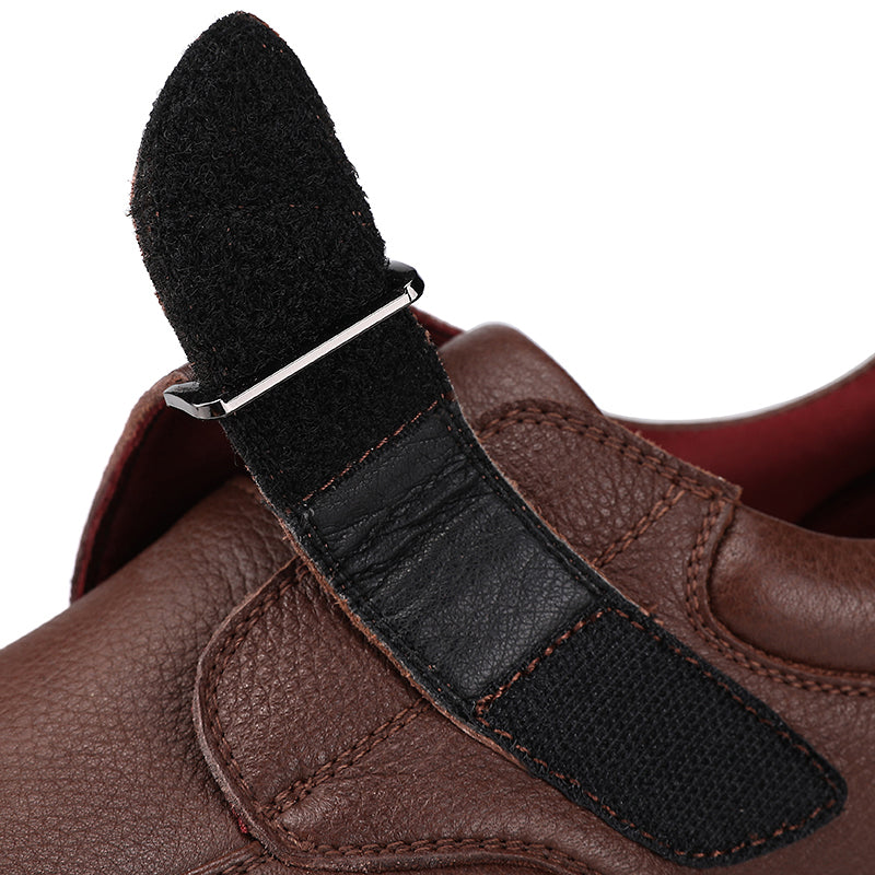 Customized Diabetic Shoes for Men: Extra Wide Large Size Leather Arch Support and Functional Design – Factory OEM ODM