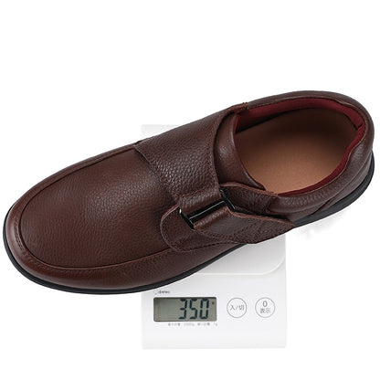 Customized Diabetic Shoes for Men: Extra Wide Large Size Leather Arch Support and Functional Design – Factory OEM ODM