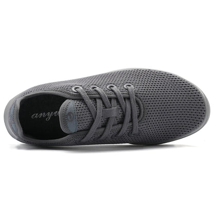 Customized Comfortable Neutral Graphene Outdoor Sneakers Ice Mesh Flat Running Shoes Breathable Shoes for Diabetics Fashionable Anti-odor Antistatic, Wear-resistant Anti-slip, Lightweight