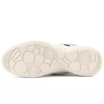 Customized Logo Medical Lab Work Shoes Breathable PU Leather Upper Velcro Comfortable Wearable and Fashionable for Hospital Nurses OEM ODM