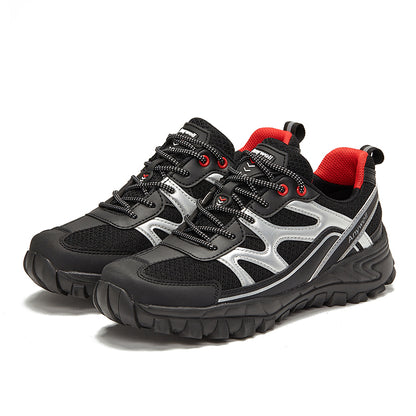 Factory Customized Men's Sneakers Graphene Outdoor Sports Hiking Mountaineering Walking Reflective Stripe Comfortable Soft Breathable Anti-slip Sneakers OEM ODM