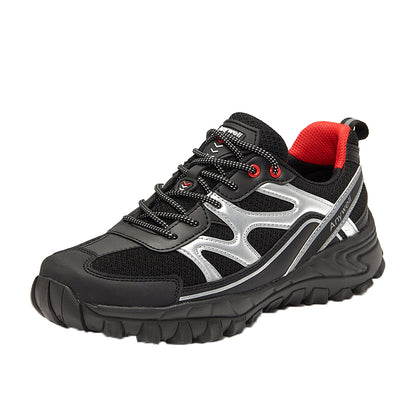 Factory Customized Men's Sneakers Graphene Outdoor Sports Hiking Mountaineering Walking Reflective Stripe Comfortable Soft Breathable Anti-slip Sneakers OEM ODM