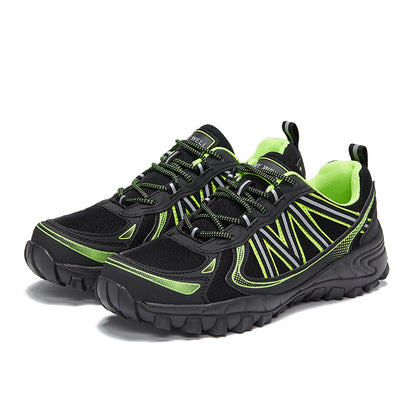 Factory Customized OEM ODM Men's Casual Sneakers: Hiking with Reflective Stripes Graphene Sole Wear-Resistant Breathable Shock Absorption and Non-Slip Features