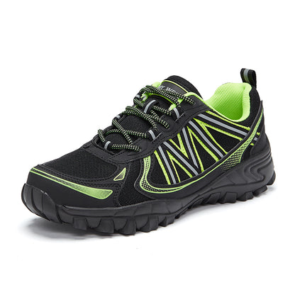 Factory Customized OEM ODM Men's Casual Sneakers: Hiking with Reflective Stripes Graphene Sole Wear-Resistant Breathable Shock Absorption and Non-Slip Features