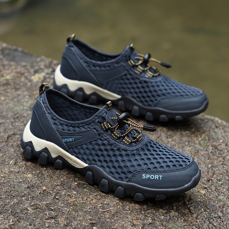 Men’s Breathable Mesh Wading and Mountaineering Shoes | Lightweight Spring Outdoor Sports Footwear
