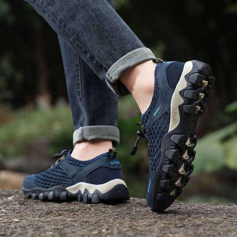 Men’s Breathable Mesh Wading and Mountaineering Shoes | Lightweight Spring Outdoor Sports Footwear